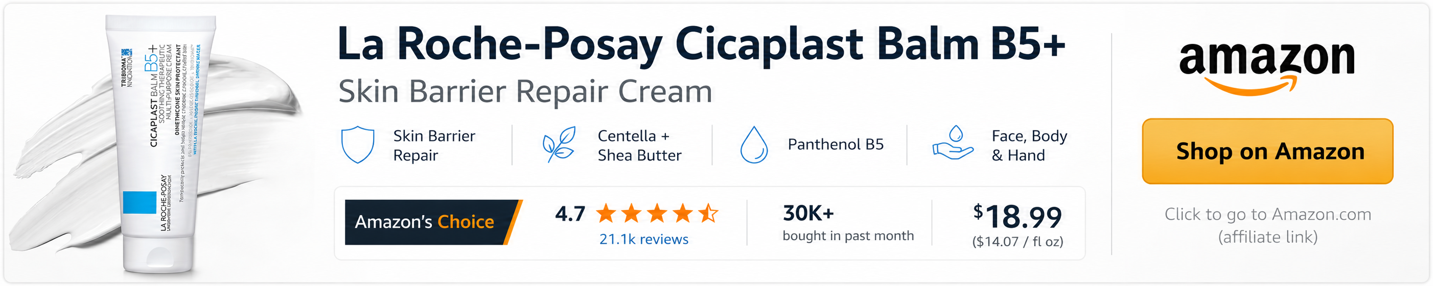 La Roche-Posay Cicaplast Balm B5 Skin Barrier Repair Cream - Leaderboard