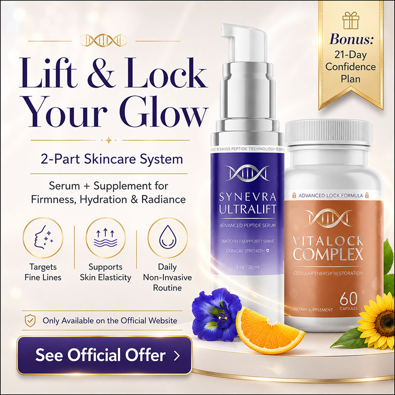 Synevra UltraLift Lift and Lock skincare system official offer